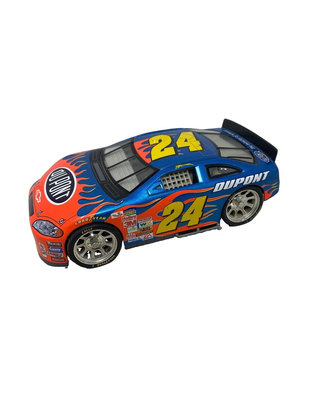 Chevrolet Monte Carlo NASCAR Racecar #24 Blue Red Yellow Diecast